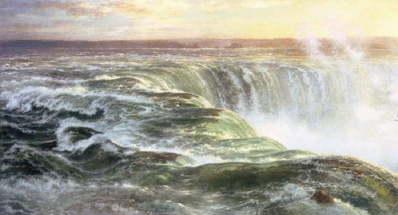 Louis Remy Mignot Niagara oil painting picture